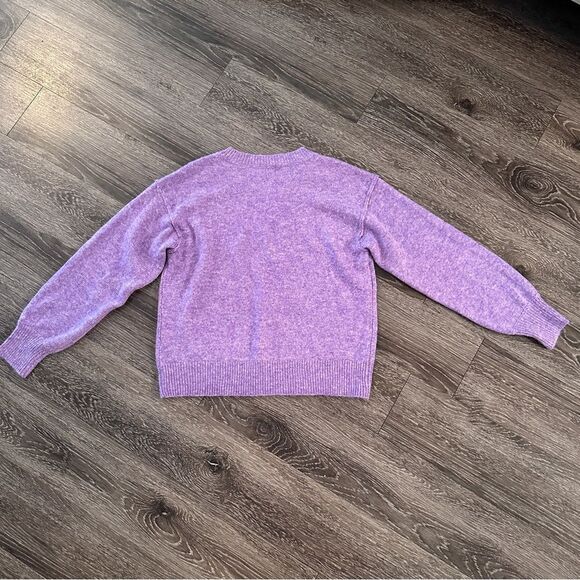 J. Crew Purple Crewneck Pullover Sweater - Picture 8 of 8